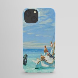 Edward Hopper Ground Swell 1939 Painting | Sailing Boats Sails iPhone Case