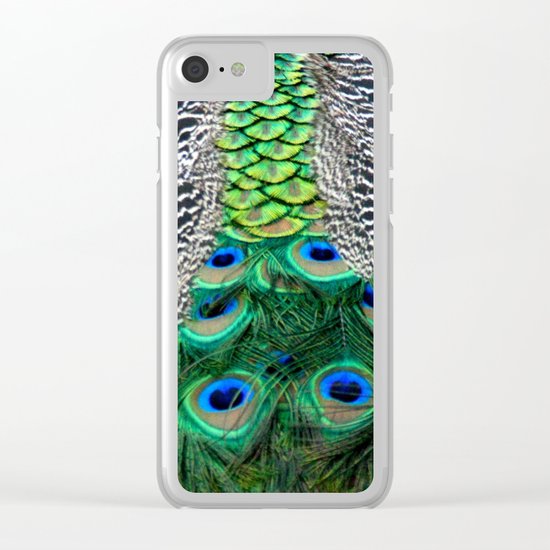 Nature's pattern Clear iPhone Case