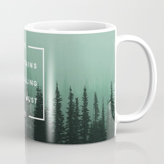 The Mountains are Calling Mug