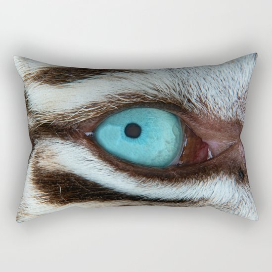 WHITE TIGER BEAUTY Rectangular Pillow