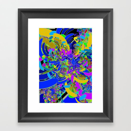 geçişler Framed Art Print