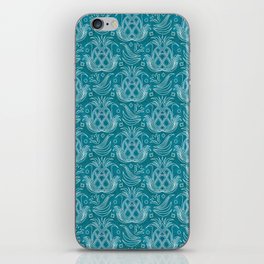 Pineapple Deco // Ombre Teal iPhone Skin