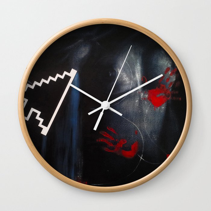 "Mutilated Pixels"                Wall Clock