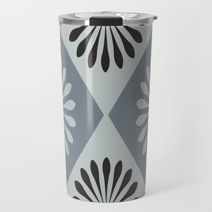 Midcentury Modern Gray Design  Travel Mug