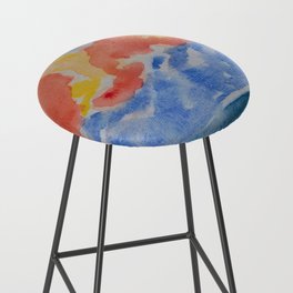 Abstract Beach Bar Stool