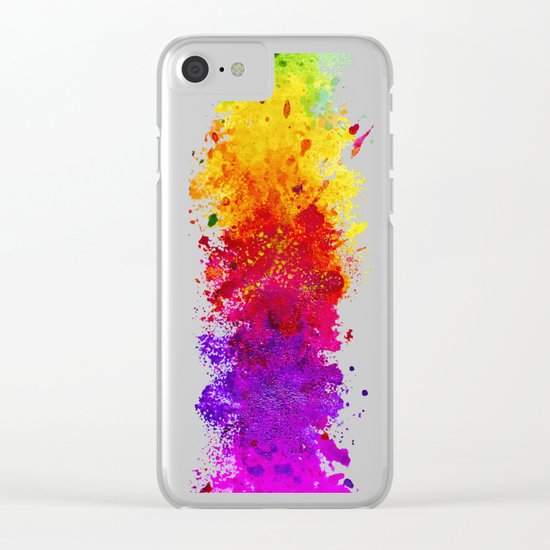 Color me blind Clear iPhone Case