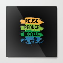 Earth Day Saves Environmental Protection Sustainable Metal Print | Graphicdesign, Save, Earth, Savetheplanet, Sustainable, Giftideas, Insects, Environment, Nature, Earthday 
