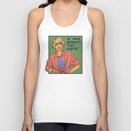 Woman Inherits the Earth Unisex Tank Top