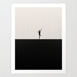 The Lone Dancer Art Print