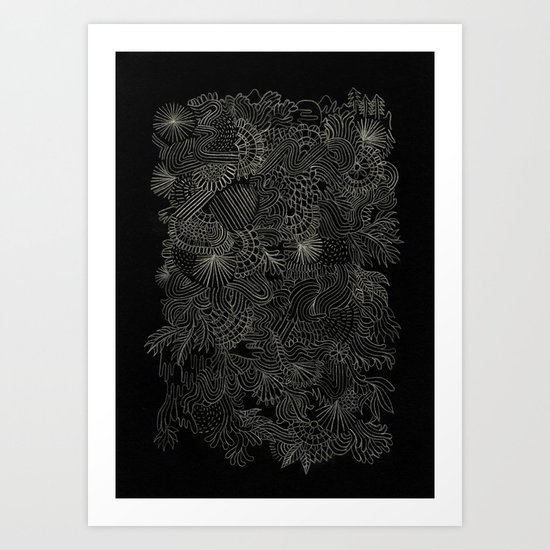Night time Art Print
