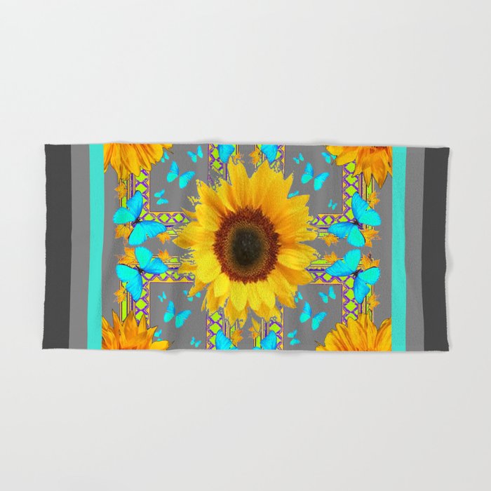 Yellow on sale decorative towels