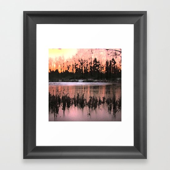 Sunset Impressions Framed Art Print