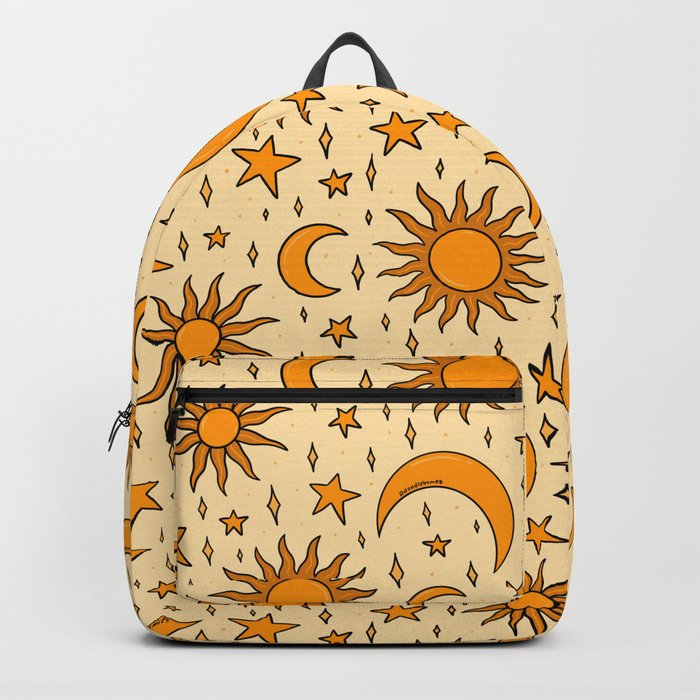 Star print backpack hot sale