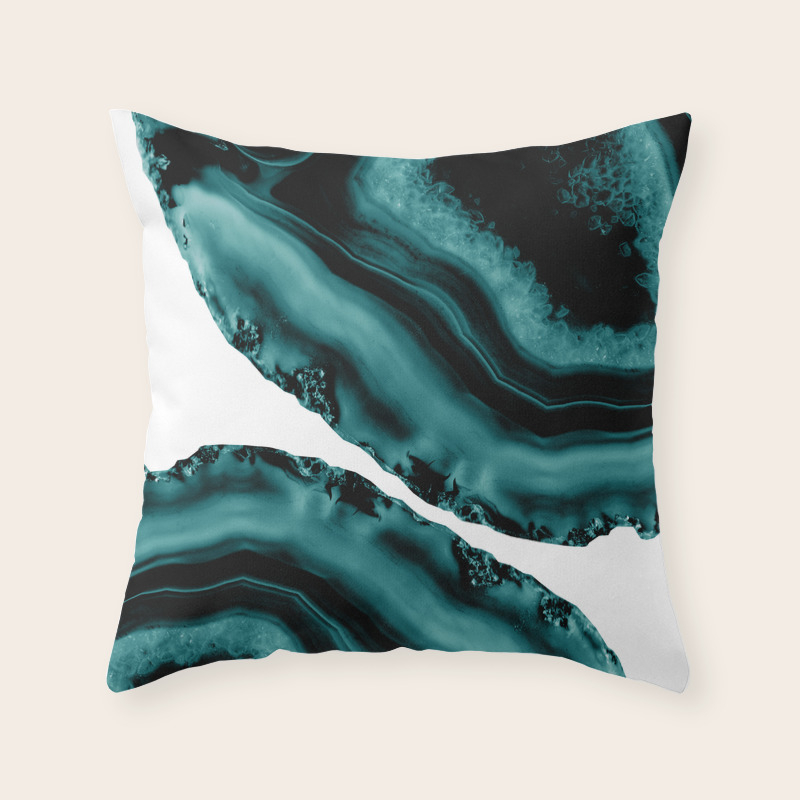 dark turquoise pillows