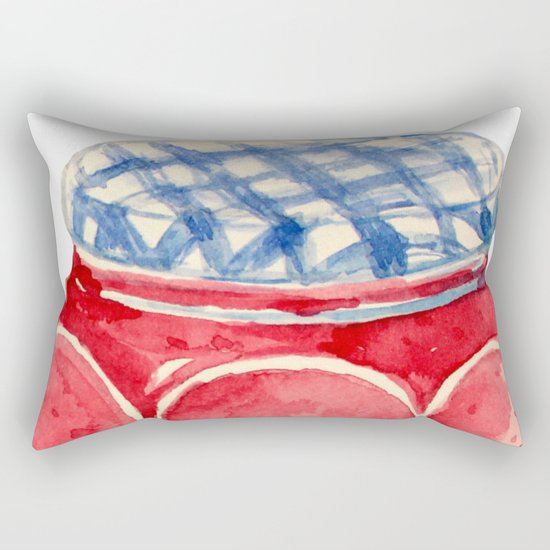 Raspberry Jam Rectangular Pillow