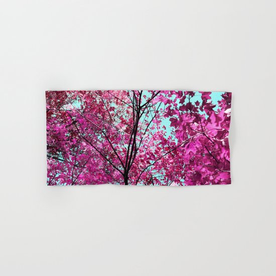 Autumn Pink Hand & Bath Towel