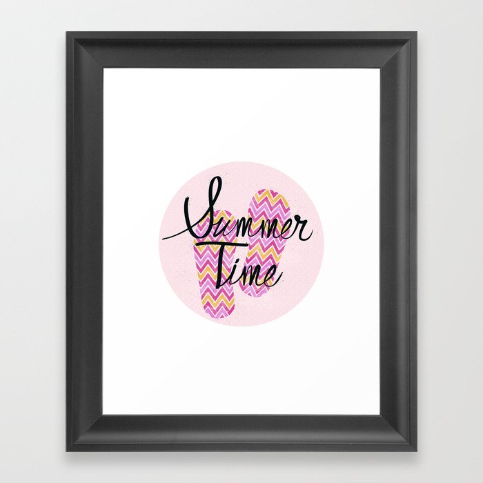 summertime Framed Art Print