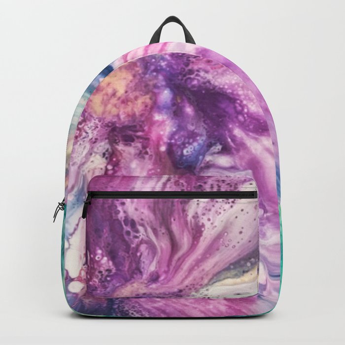 purple daisy backpack