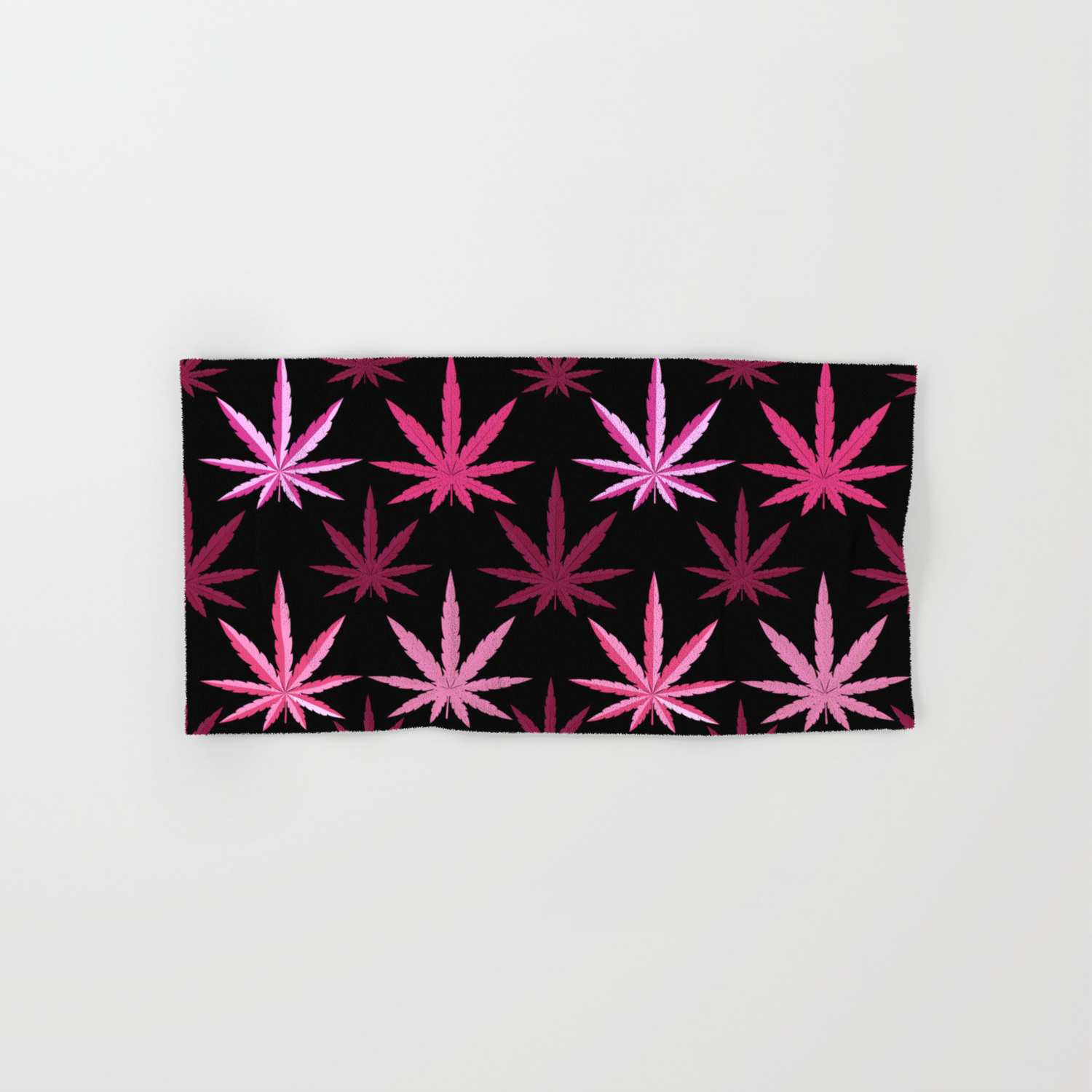 magenta bath towels