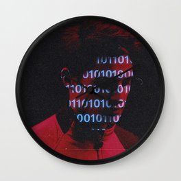 Glitch Wall Clock