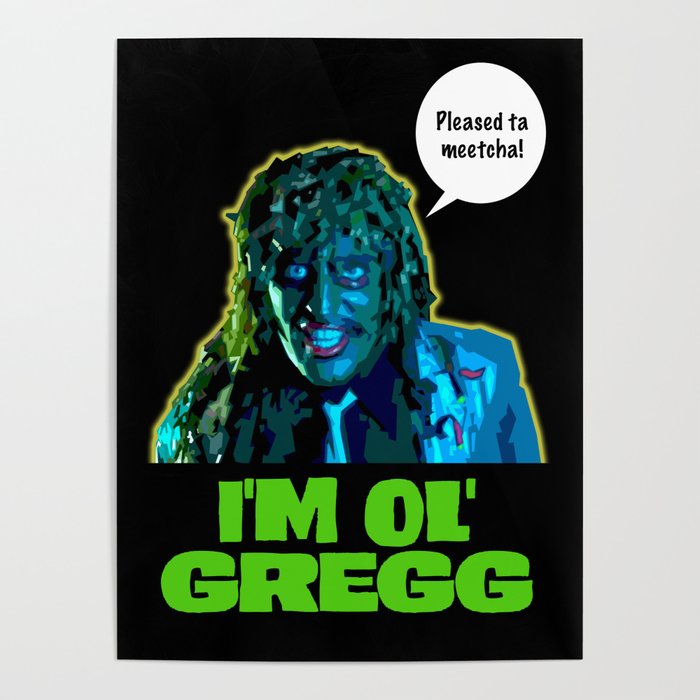 Old Gregg Poster