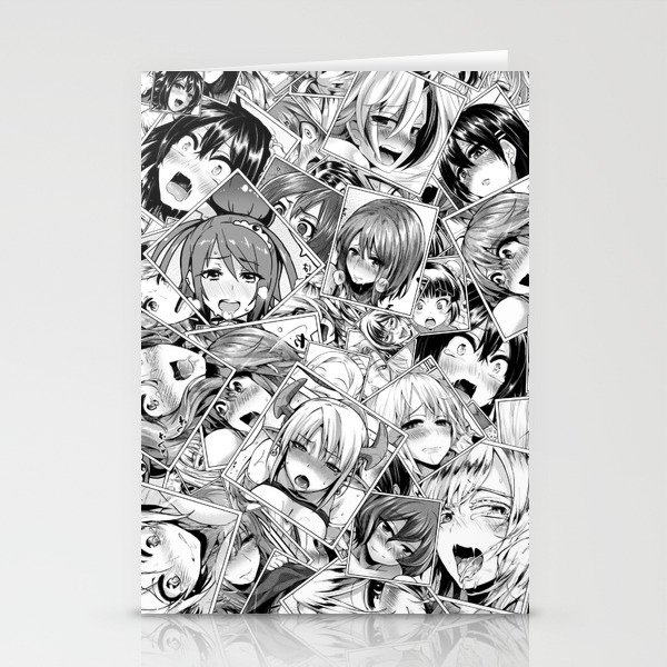 Manga Ahegao Stationery Cards By Dima V Society6 Utochnit po tegu the best style of ahegao hoodies and the black matte with the ahegao face is available in our honey nut cheerios hoodie collection. manga ahegao stationery cards by dima v
