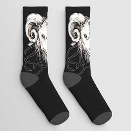 Lucifer's Lil' Baphomet Socks