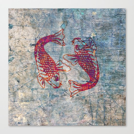 Koi Canvas Print