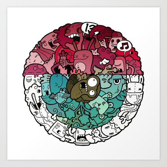 EYE!!! Art Print