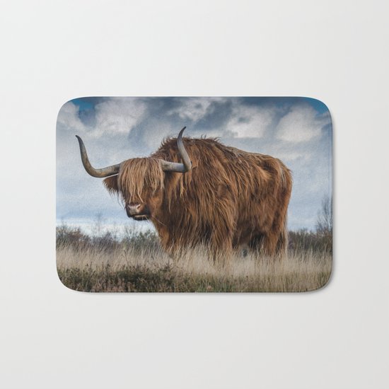 Bull animal 4 Bath Mat