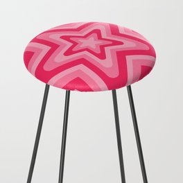 Coral StarBeat Counter Stool