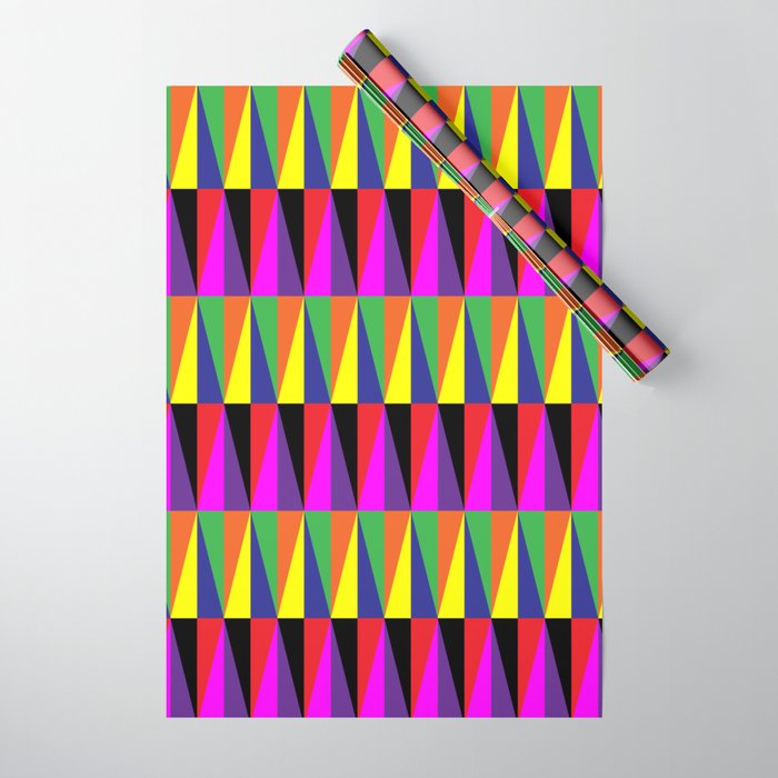 Harlequin wrapping paper online