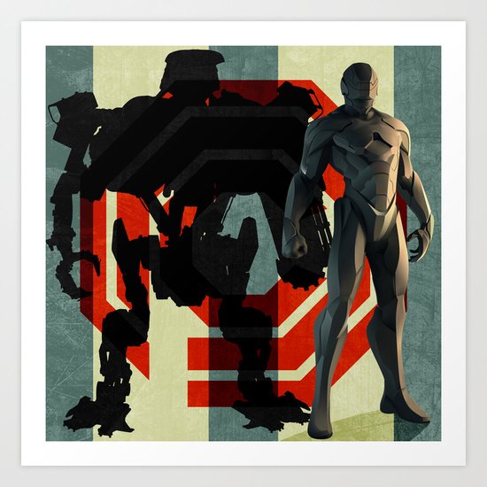 Detroit's Finest - OCP Robocop Art Print