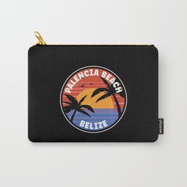 Palencia Beach Belize Sunrise Carry-All Pouch | Sand, Surfing, Holiday, Graphicdesign, Summer, Beachaccessories, Waves, Vacation, Beachaesthetic, Beachactivities 
