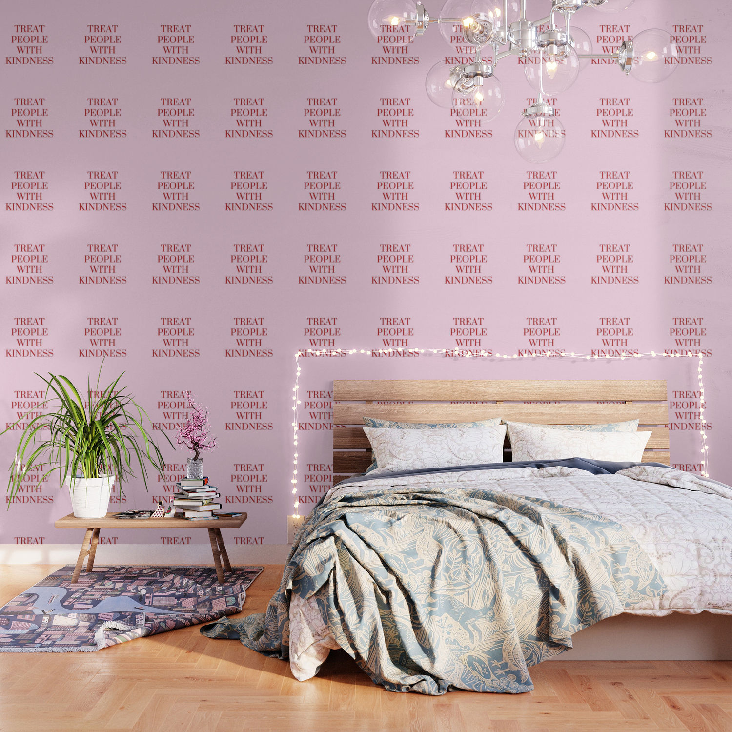 Treat People With Kindness Wallpaper By A Dream89 Society6