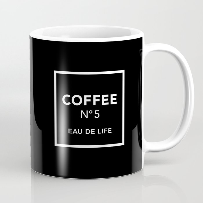 Black Coffee No5 Coffee Mug
