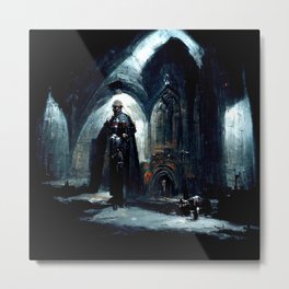 In the shadow of the Inquisitor Metal Print