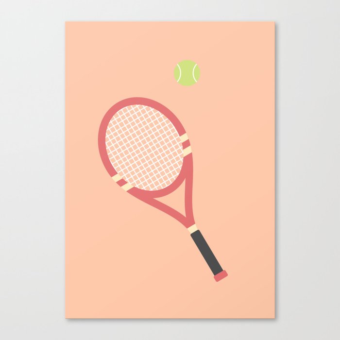 #19 Tennis Canvas Print