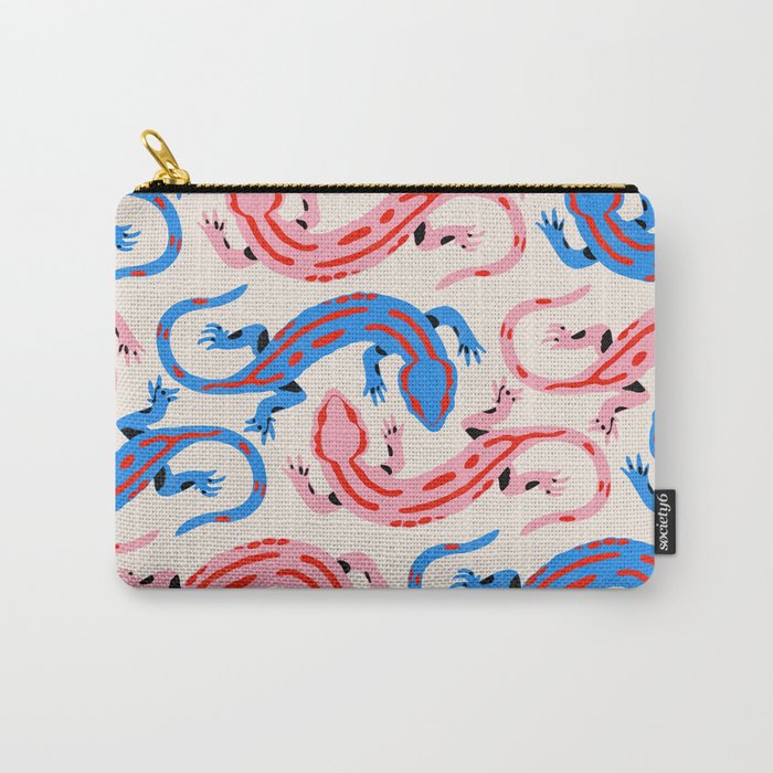 Colorful salamanders Carry-All Pouch