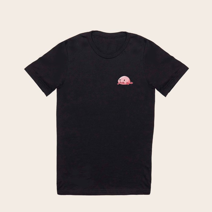 Funny Blobfish Gift Cute Blob Fish T Shirt by Qwerty Designs