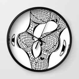 Slink by Carly Wall Clock