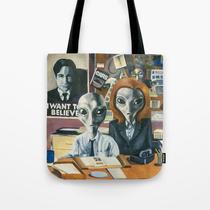 X-Files - Agent Grey Tote Bag