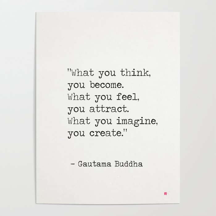Buddha quote 5 Poster