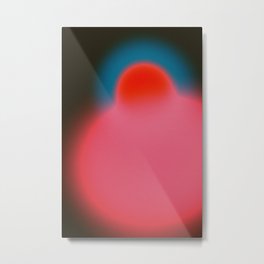 SHINE! Metal Print | Emotions, Abstract, Colorful, Blue, Sunrise, Sunset, Aerosol, Space, Red, Pink 