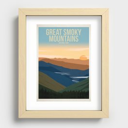 Great Smoky Mountains National Park Recessed Framed Print