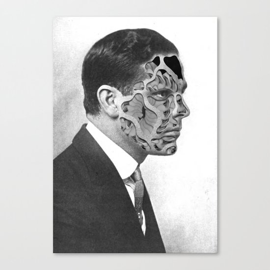 Overlapping (2014) Canvas Print