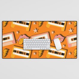 y2k- mixtape love orange Desk Mat