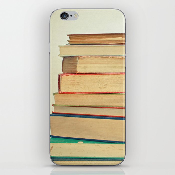 Stack of Books iPhone Skin