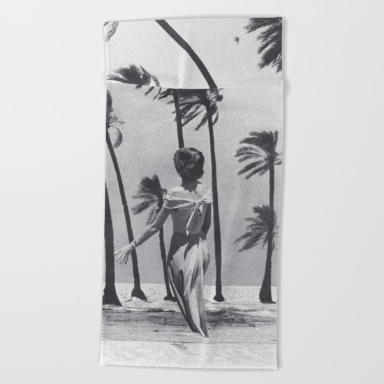 Tropical Storm Beach Towel