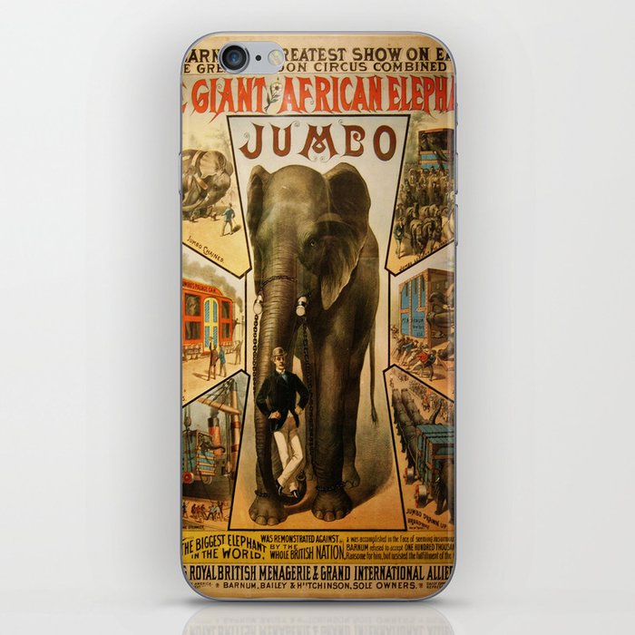 Vintage poster - Jumbo iPhone Skin
